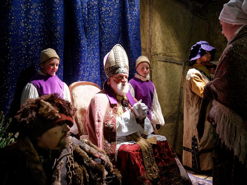 L&rsquo;arrivée de saint Nicolas  Ungersheim