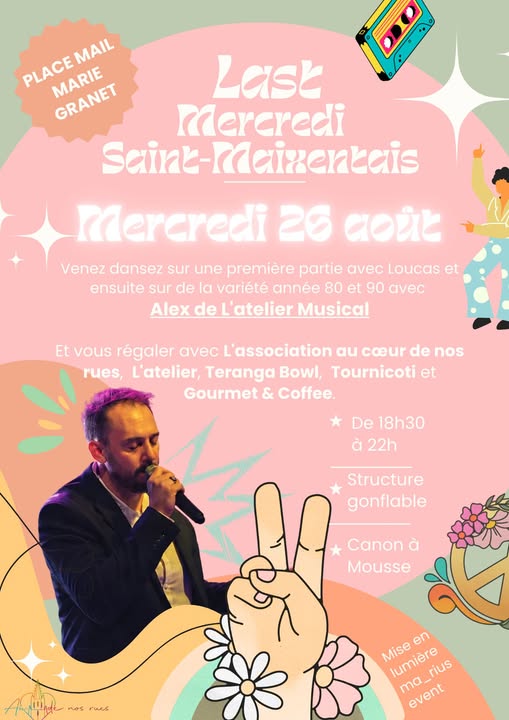 Last Mercredi Saint-Maixentais Place du Mail Granet Saint-Maixent-l&rsquo;École