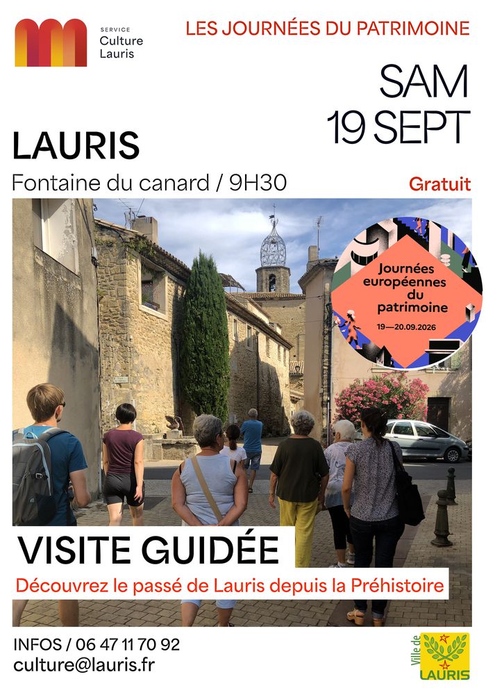 Lauris : Visite historique du village Jardins du château de Lauris Lauris