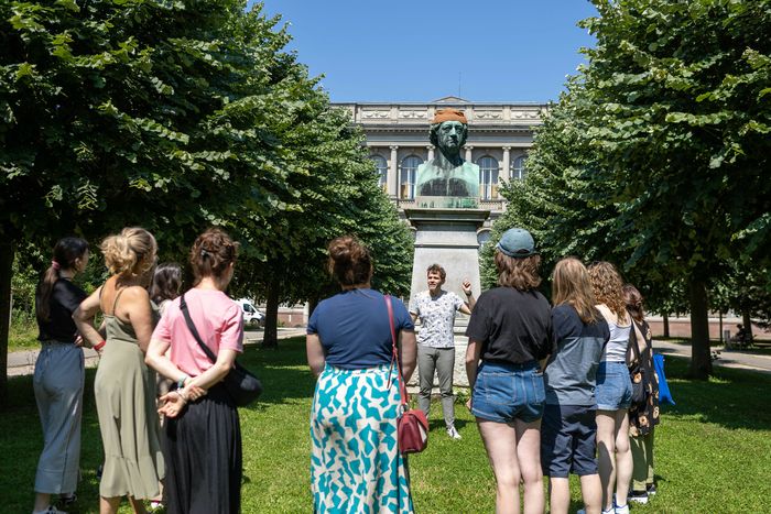 Le campus impérial, Le Jardin des sciences, Strasbourg