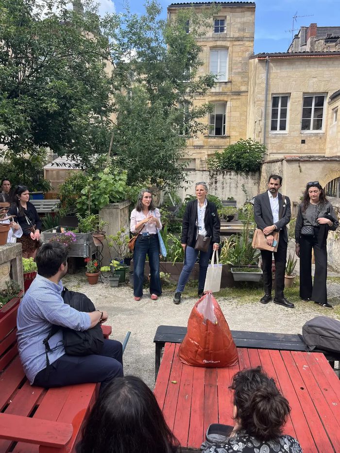 Le centre ancien face au climat, Place Meynard, Bordeaux
