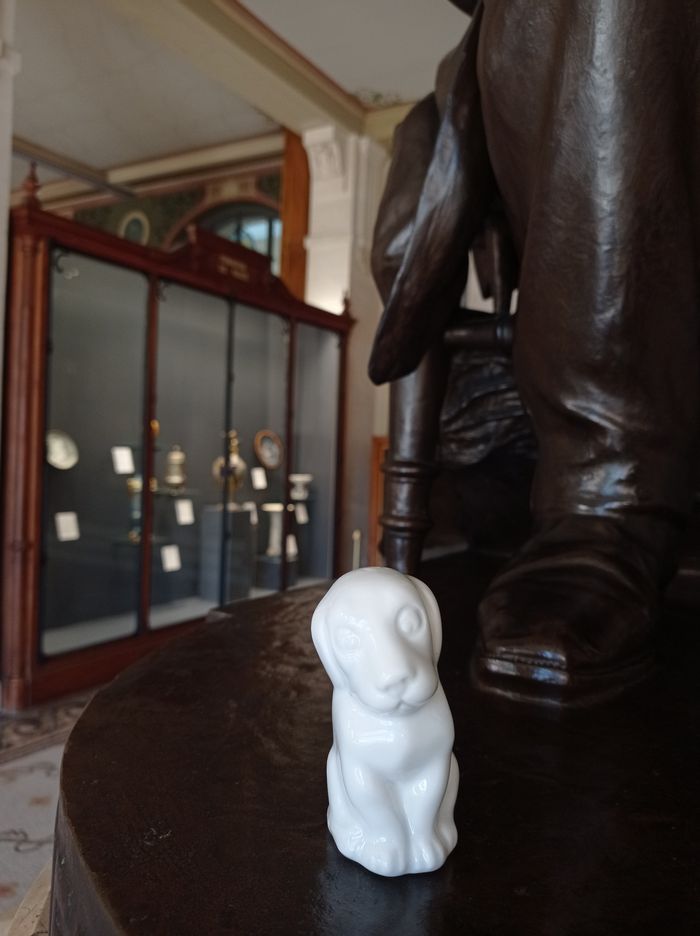 Le chien Porcelaine et son mini-musée, Musée national Adrien Dubouché, Limoges