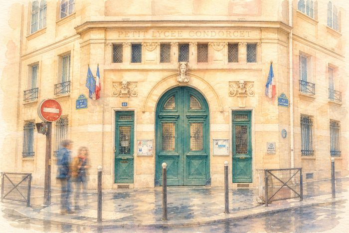 Le Collège Condorcet ouvre les portes de son histoire, Collège Condorcet, Paris