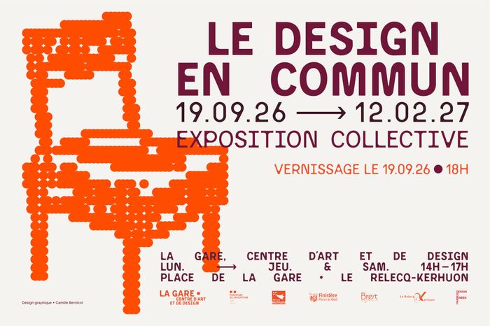 Le design en commun, La Gare, Centre d’art et de design, Le Relecq-Kerhuon