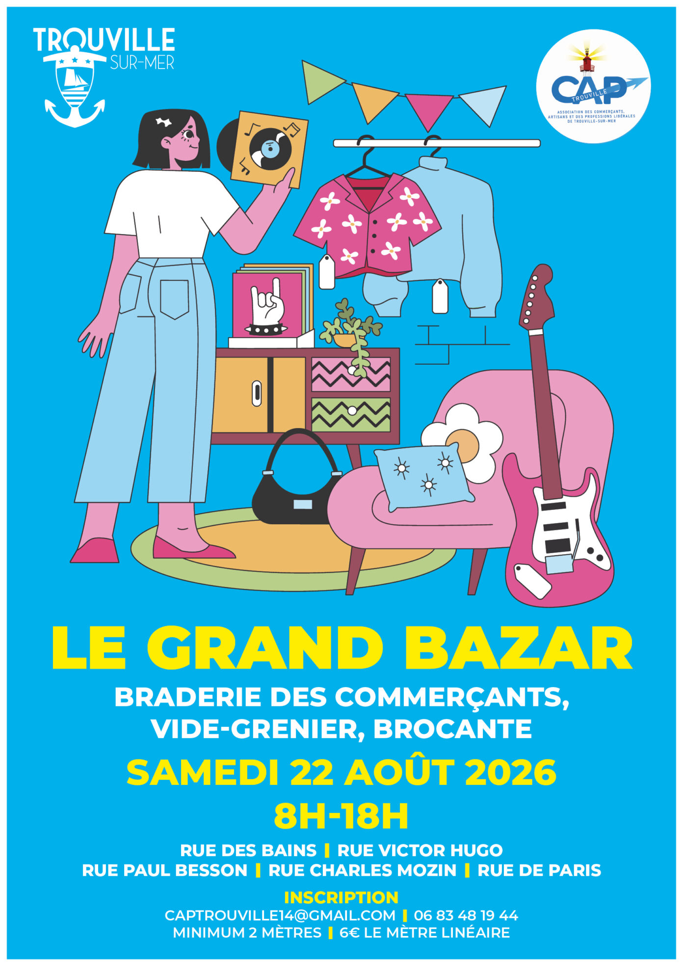 Le Grand Bazar Braderie, vide-grenier et brocante Trouville-sur-Mer