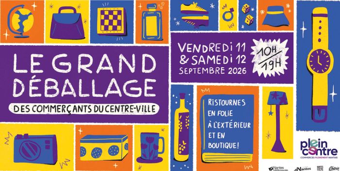 Le Grand Déballage des commerçants 2026 Nantes (Centre ville) Nantes