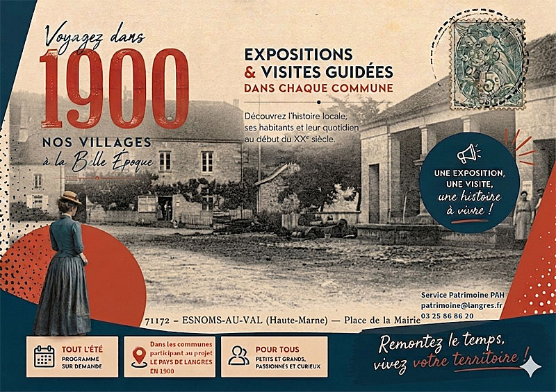Le Pays de Langres en 1900 Visites-flash à Esnoms-au-Val Le Val-d’Esnoms