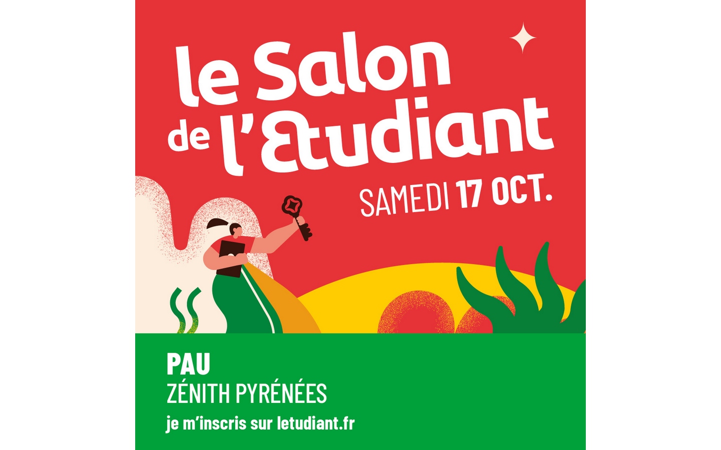 Le Salon de l’Etudiant à Pau Rue Suzanne Bacarisse Pau 2026-10-17