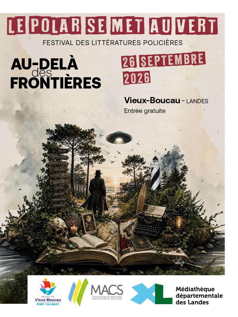 Le salon du Polar / Le polar se met au vert Place de la Mairie Vieux-Boucau-les-Bains