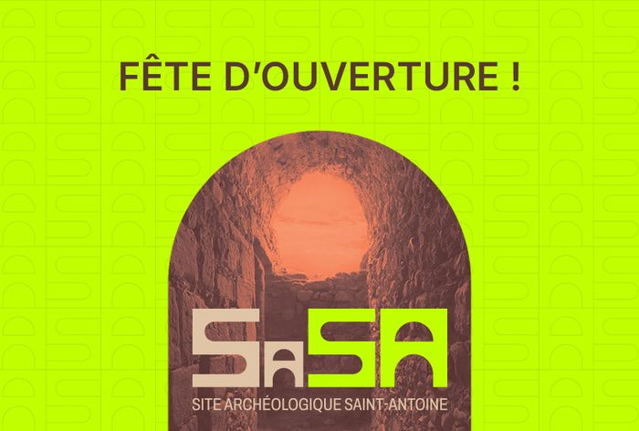 Le SaSA fête son ouverture Site archéologique Saint-Antoine (SaSA) Genève