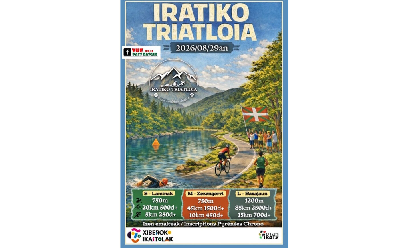 Le triathlon d&rsquo;Iraty  Larrau