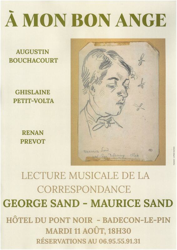 Lecture musicale A Mon Bon Ange Badecon-le-Pin