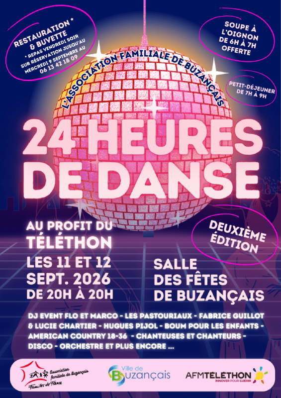 Les 24 heures de danse  Buzançais