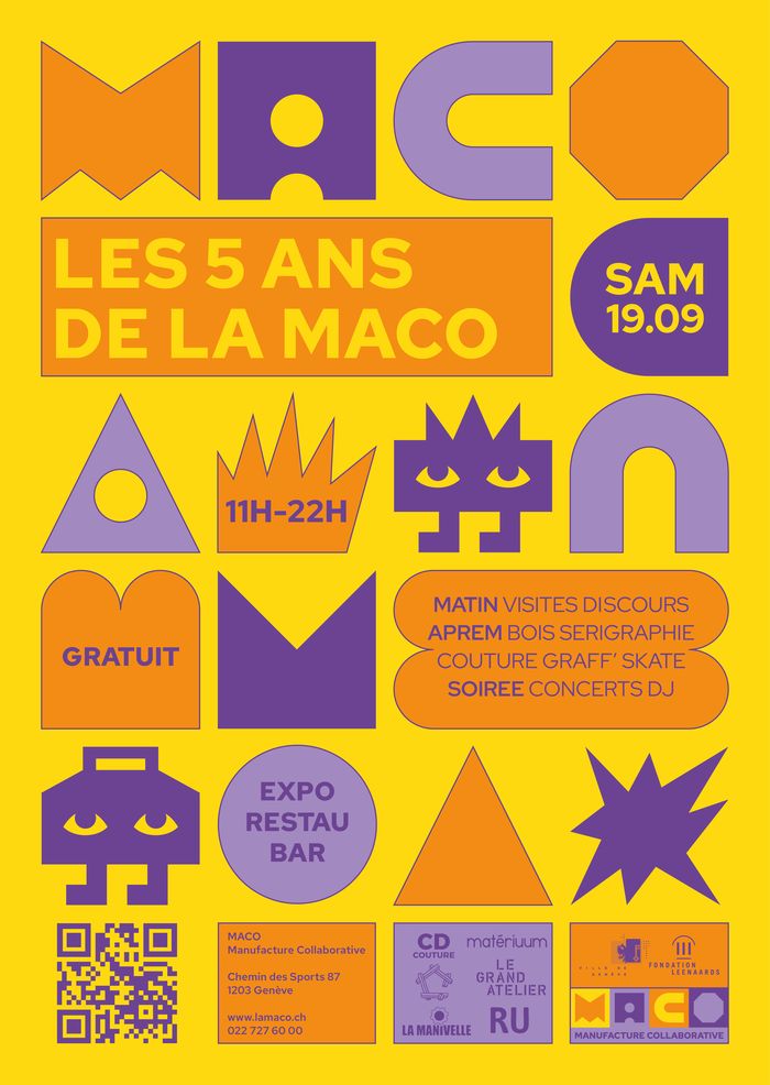 Les 5 ans de la MACO La MACO - Manufacture collaborative Genève