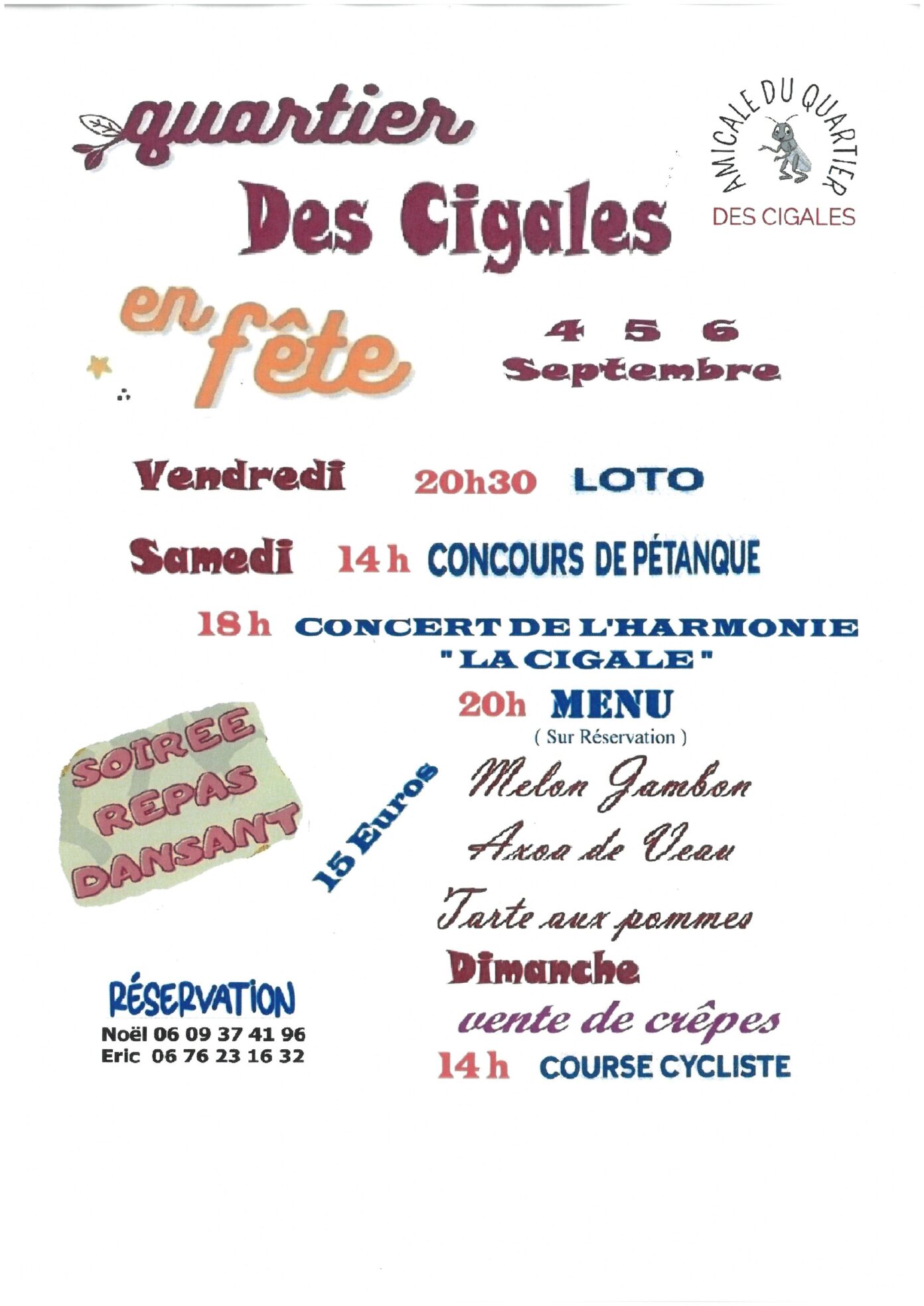 Les Cigales en fêtes ! Morcenx-la-Nouvelle