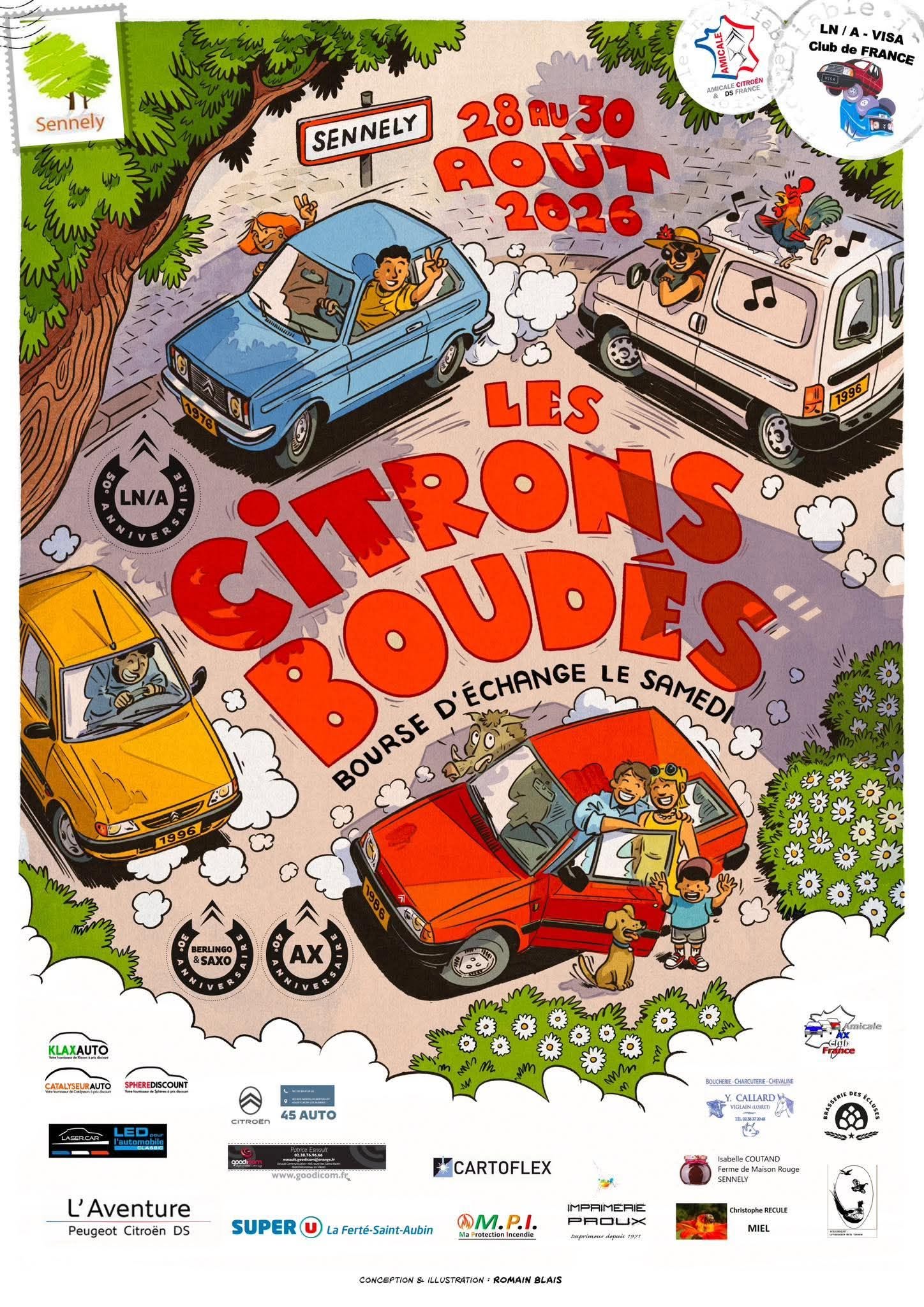 Les Citrons Boudés Sennely 2026-08-28
