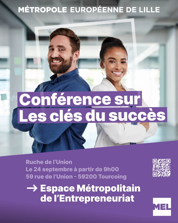 Les Clés du succès reviennent le 24 septembre à la Ruche de l’Union, Ruche d’entreprises de l’Union, Tourcoing
