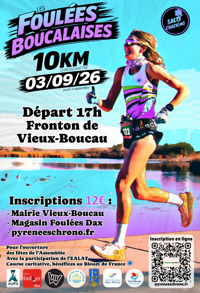 Les foulées boucalaises Vieux-Boucau-les-Bains