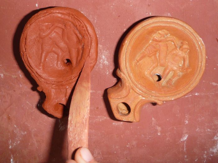 Les gestes et savoir-faire de l’Antiquité : atelier fabrication d’une lampe à huile à la manière des Gallo-Romains, Service archéologie du Département du Val-de-Marne, Villejuif