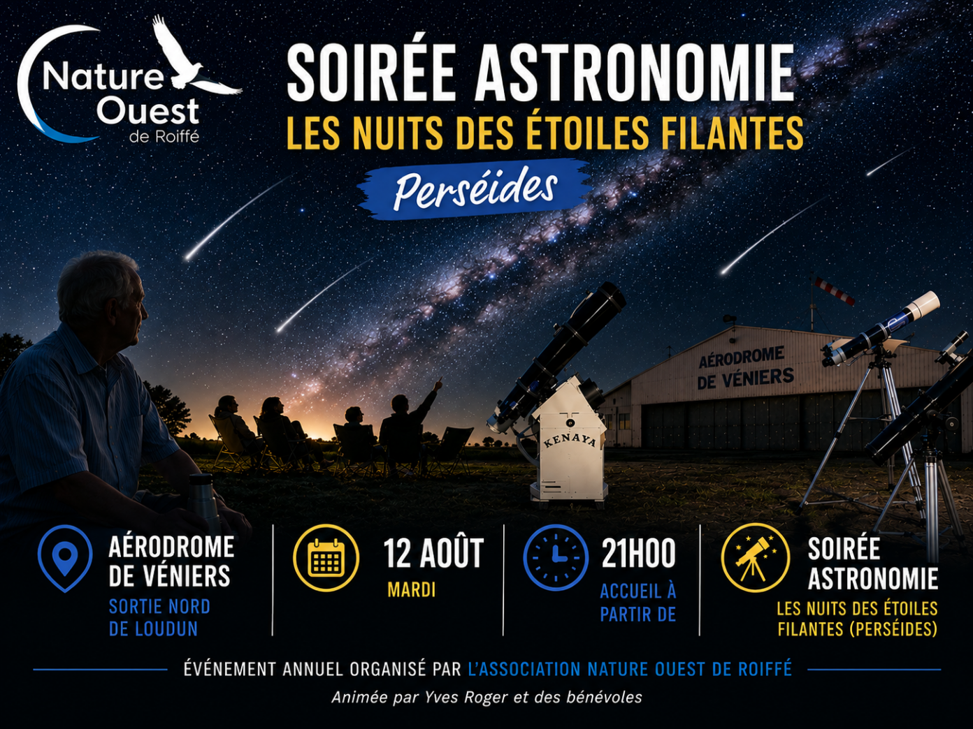 Les Inattendus des moments pas comme les autres #4 Activités astronomie Place Jean Lemaire Roiffé
