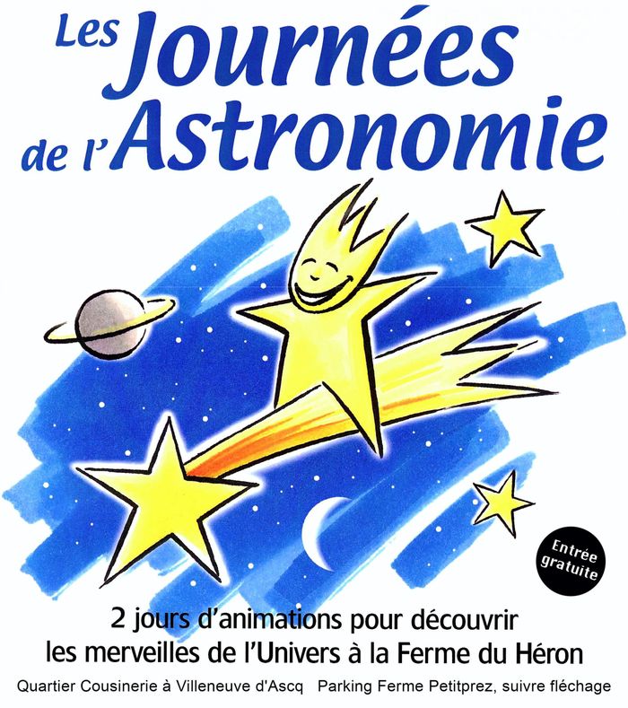 Les Journées de l’astronomie, Ferme du Héron, Villeneuve-d’Ascq