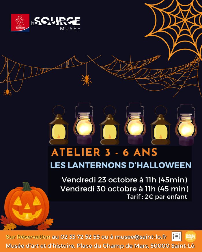 Les lanternons d&rsquo;Halloween, Musée d&rsquo;art et d&rsquo;histoire – La Source, Saint-Lô