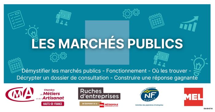 Les marchés publics : et si c’était (enfin) votre prochain levier de croissance ? Ruche d'entreprises de l'Union Tourcoing