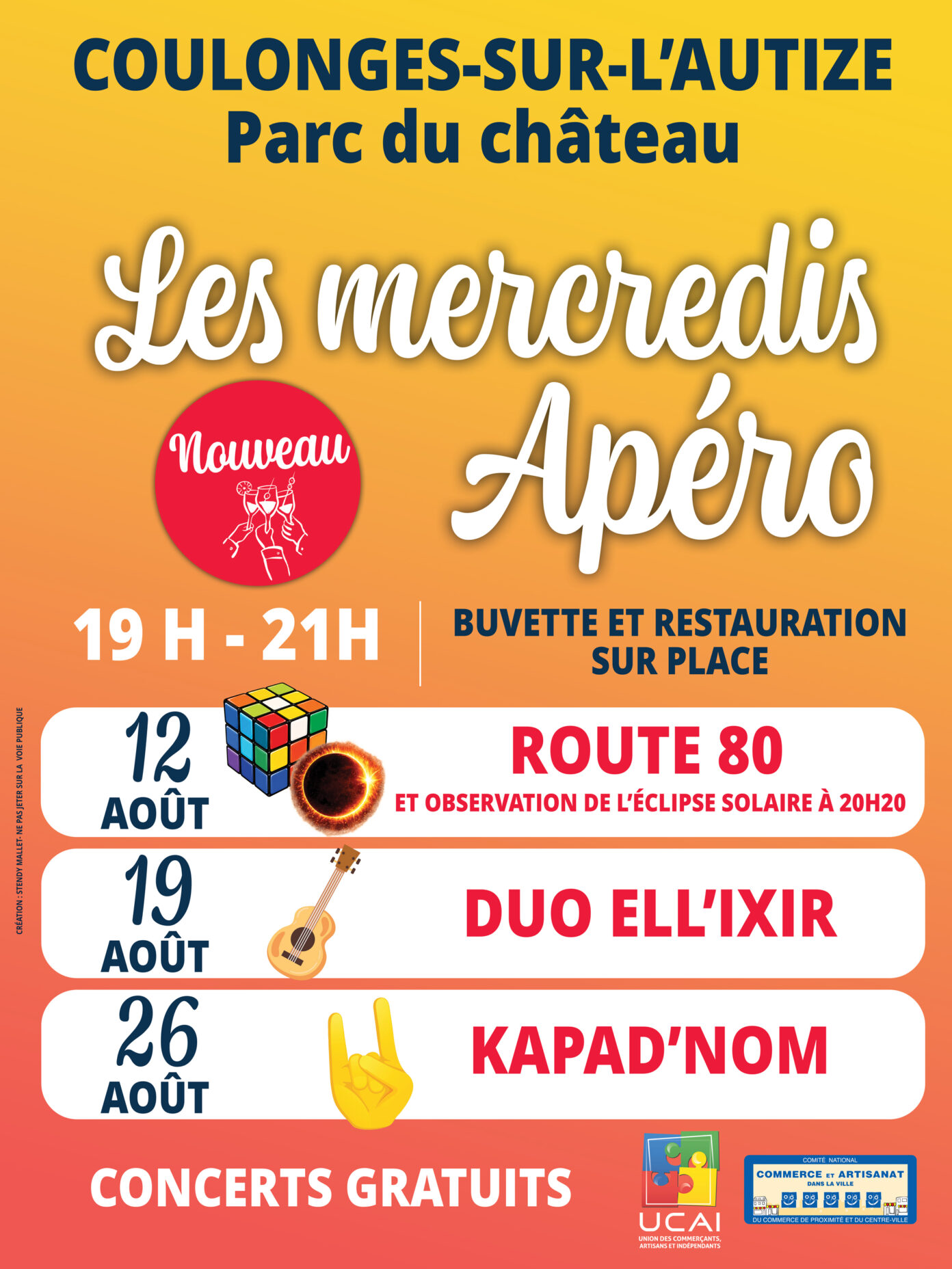 Les mercredis apéro Coulonges-sur-l’Autize