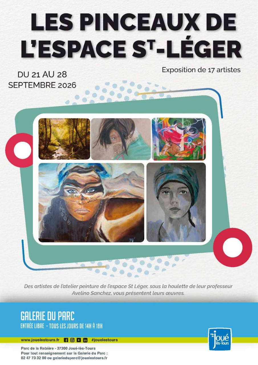 Les pinceaux de l'espace St-Léger Joué-lès-Tours 2026-09-21