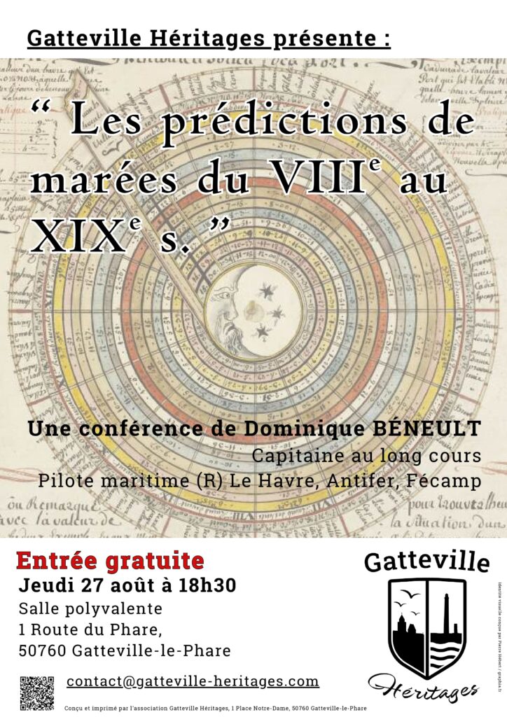 Les prédixtions de marées du VIIIe au XIXe siècle  Gatteville-le-Phare
