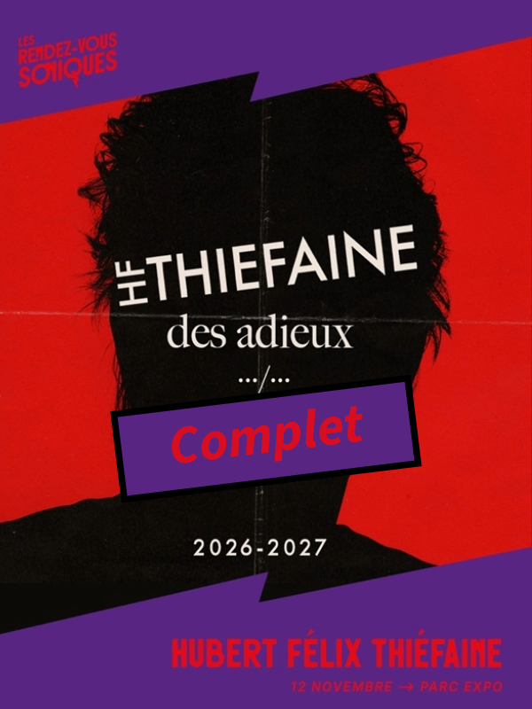 Les Rendez-vous Soniques > Hubert Félix Thiéfaine Rue de Torigni Saint-Lô 2026-11-12