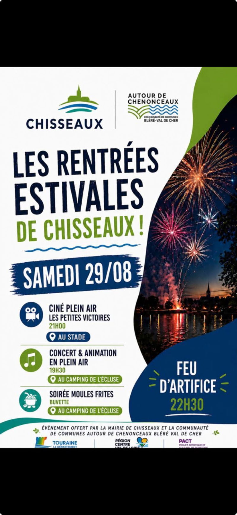 Les rentrées estivales de Chisseaux Chisseaux