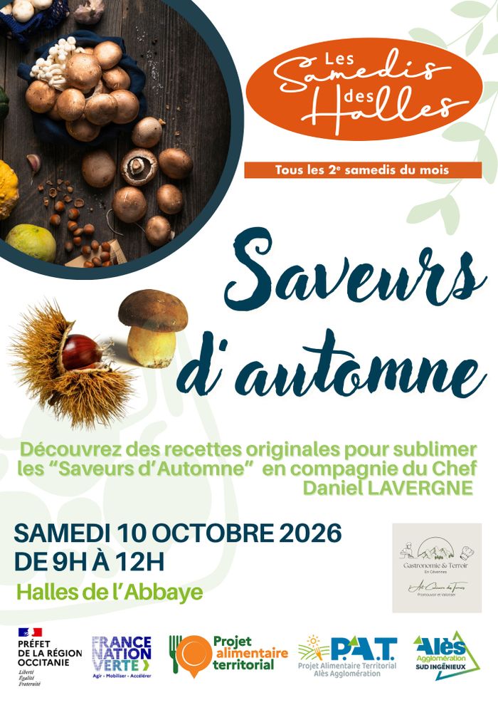 Les Samedis des Halles, Halles de l’Abbaye, Alès