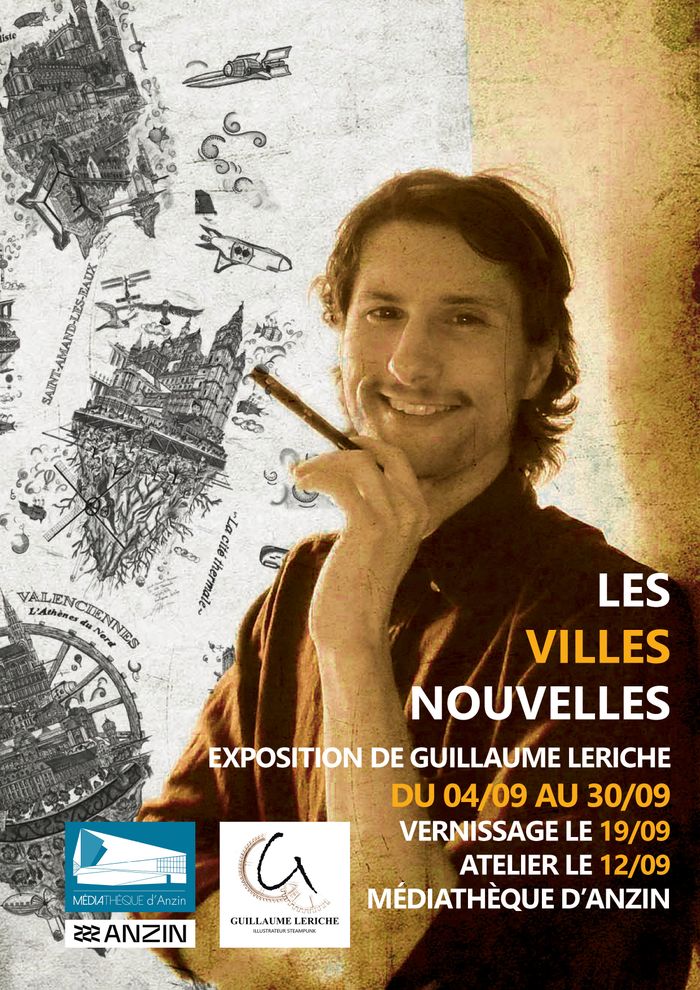 Les villes nouvelles, médiathèque d’Anzin 59410, Anzin