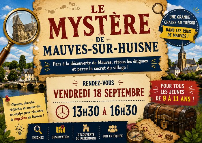 Levez les yeux ! Le mystère de Mauves-sur-Huisne Pont Catinat Mauves-sur-Huisne