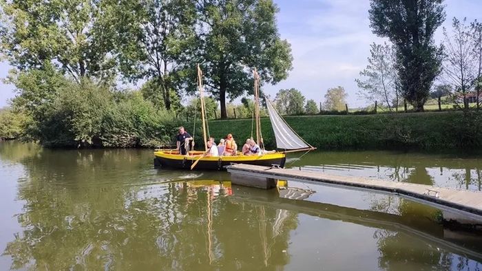L’Hermione de Cherlieu au fil de l’eau, Petit Port de Fouchécourt, Fouchécourt