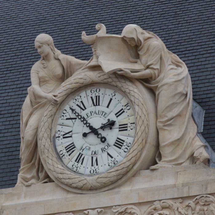 L’horloge Lepaute de l’École militaire de Paris, École militaire, Paris