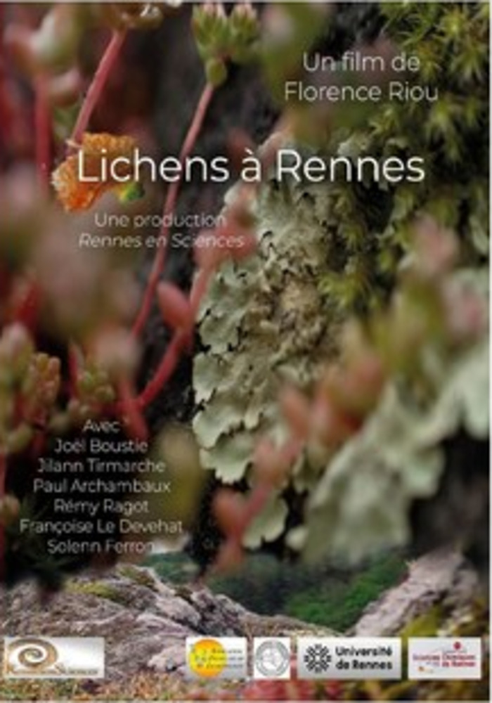LICHENS À RENNES – Documentaire Réalisé par Florence Riou – 2025 – France – 1 heure Amphithéâtre d’Hallouvry Chantepie