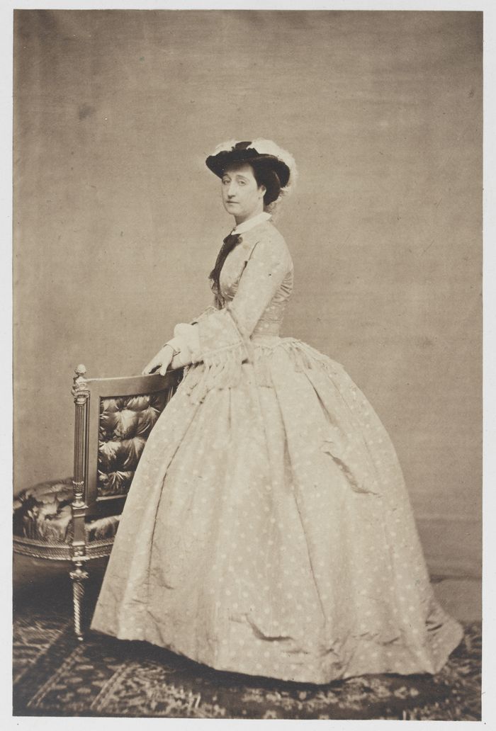 L’impératrice Eugénie en robe à pois, Château de Compiègne, Compiègne