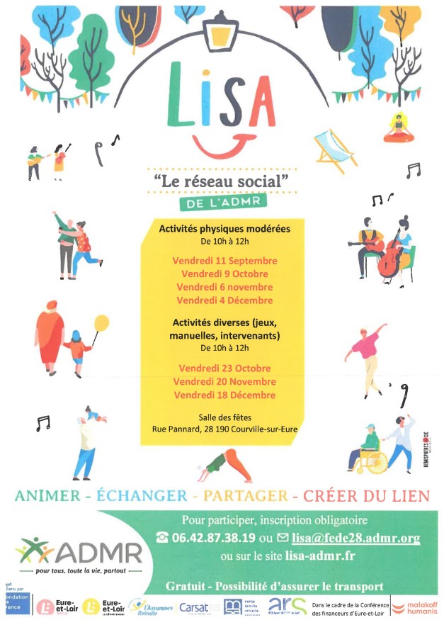 LISA Activités diverses Courville-sur-Eure