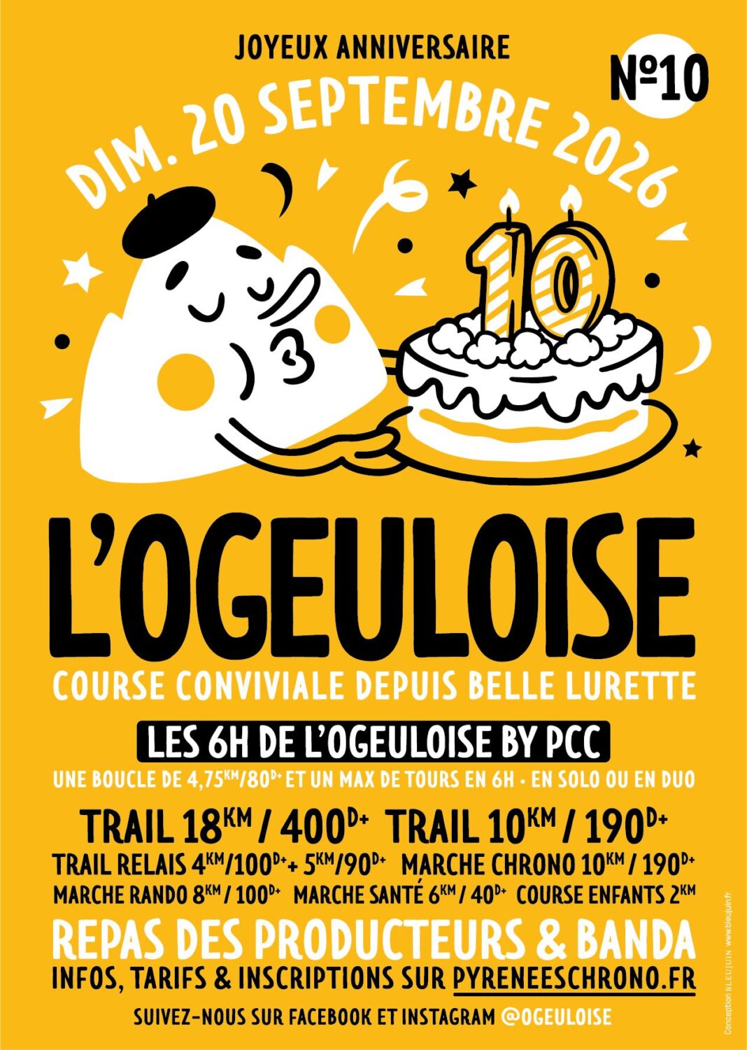 L&rsquo;Ogeuloise 10ème édition  Ogeu-les-Bains