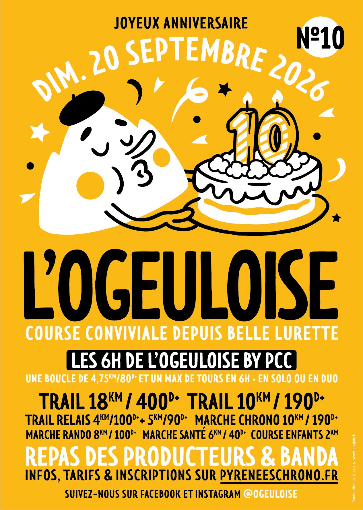 L'Ogeuloise 10ème édition  Ogeu-les-Bains 2026-09-20