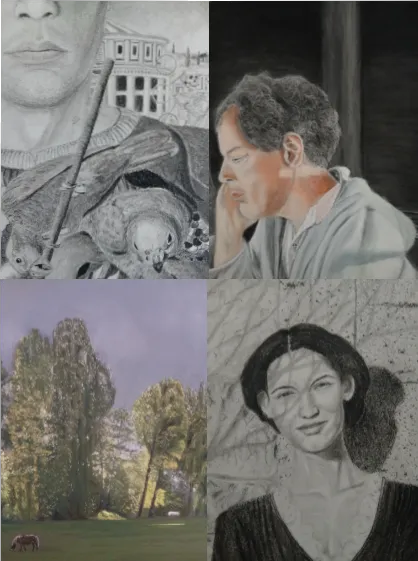 Malcolm Djuric à la galerie d’art la Poissonnerie Villefranche-de-Rouergue