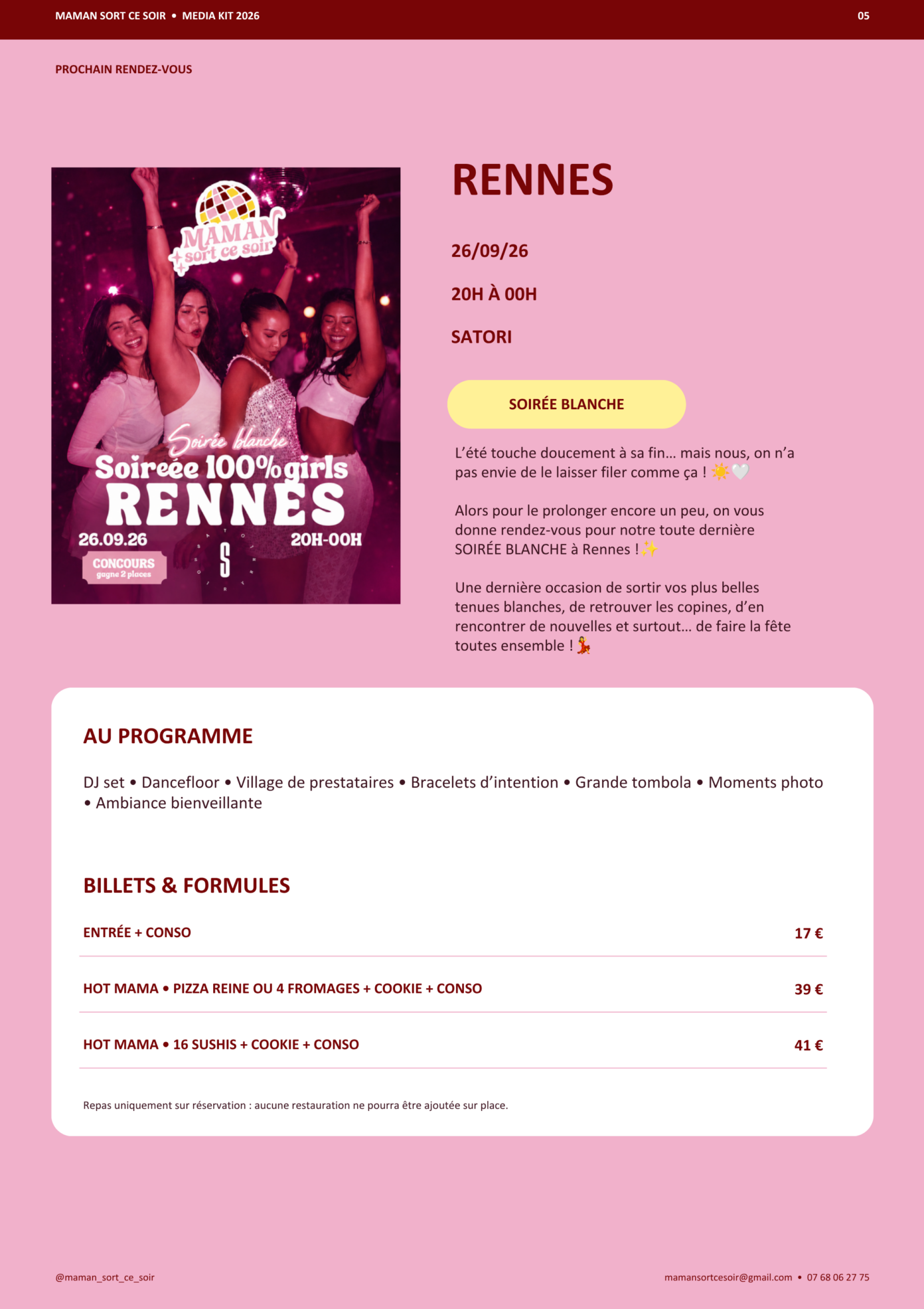 maman sort ce soir