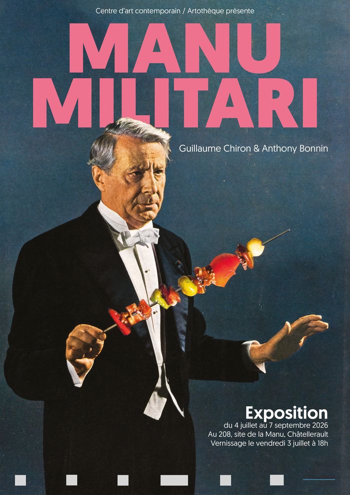 Manu Militari de Guillaume Chiron et Anthony Bonnin Rue Jean Monnet Châtellerault