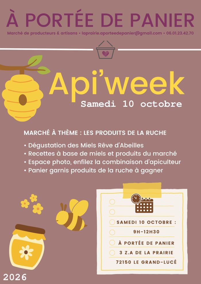 Marché « À Portée de Panier », À Portée de Panier, Le Grand-Lucé