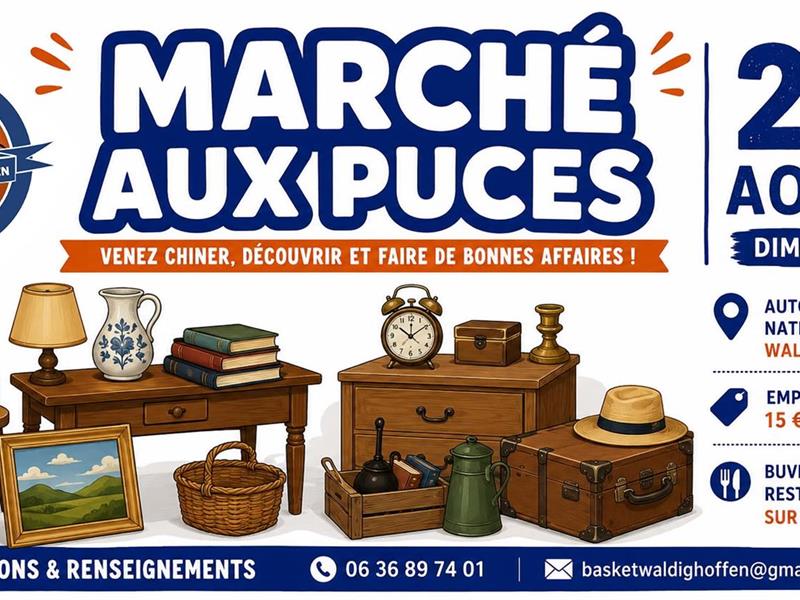 Marché aux puces et bourse aux vêtements enfants jouets et puériculture  Waldighoffen