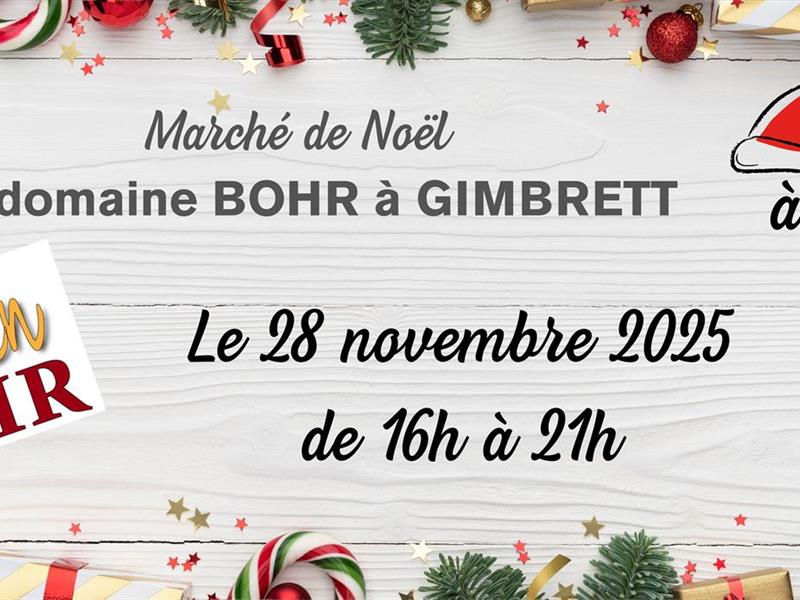 Marché de Noël au Domaine Bohr avec Bienvenue à la Ferme Berstett