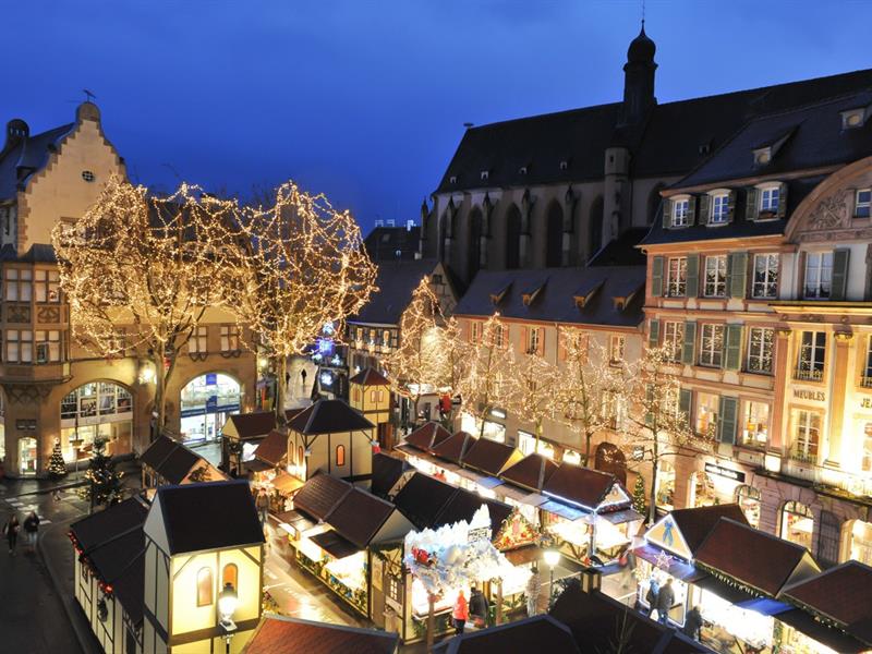 Marché de Noël Place Jeanne d&rsquo;Arc  Colmar