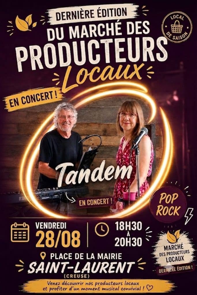 Marché de producteurs locaux  Saint-Laurent